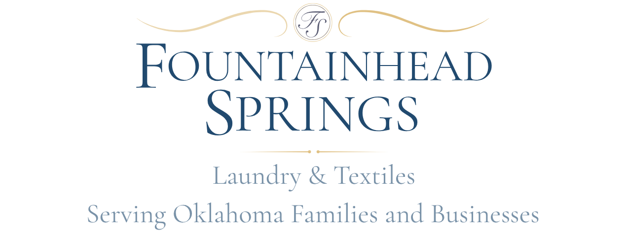 Fountainhead Springs Company Image.  Laundry and Textiles Service Oklahoma Families and Businesses