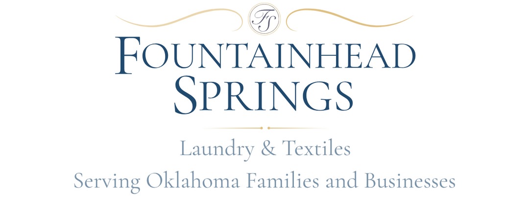 Fountainhead Springs Company Image.  Laundry and Textiles Service Oklahoma Families and Businesses